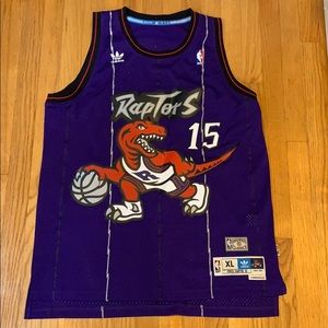 Authentic Adidas Vince Carter Raptors Jersey